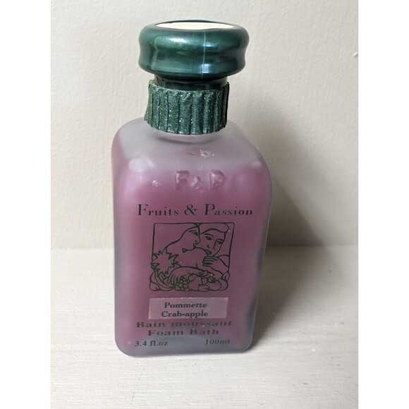 Vintage Fruits & Passion Foam Bath Field Berries Crab Apple Sealed Rare HTF - Picture 7 of 8